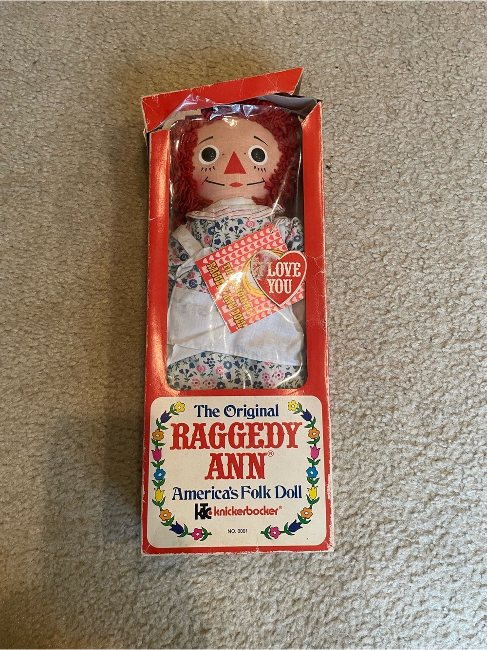Original Raggedy Ann Doll